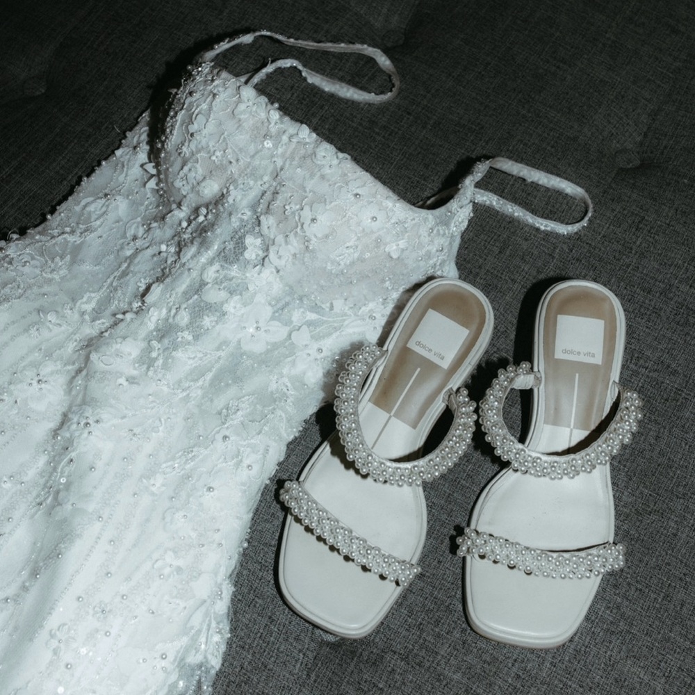 Dolce Vita River Pearl Heels 6.5